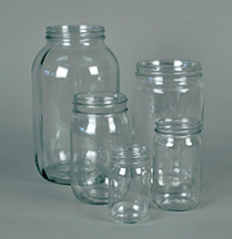 JAR GLASS 4 OZ 24/CS (CS) - Jar Glass